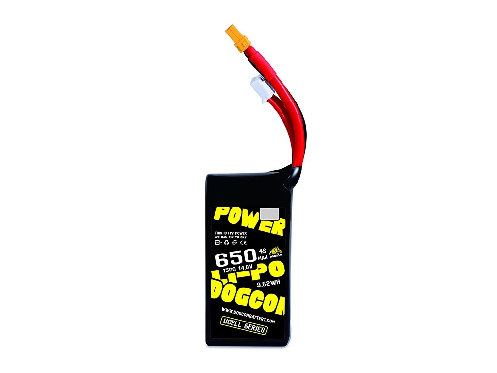 Battery DOGCOM 650mAh 4S 14.8V 150C LiPo XT30 UCELL Series