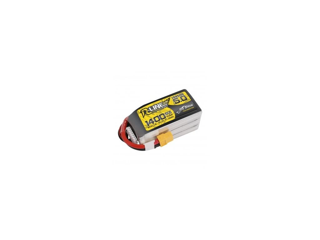 Battery Tattu R-Line 5.0 LiPo 6S 22.2V 1400mAh 150C XT60