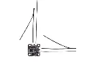 Receiver RadioMaster DBR4 Dual band Xross Gemini ELRS 2.4G/900M
