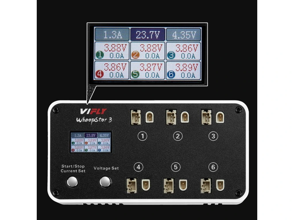 Charger VIFLY WhoopStor 3 Black