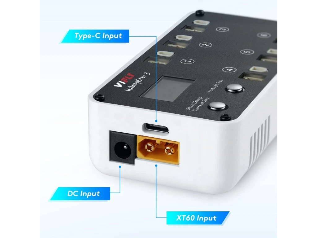 Charger VIFLY WhoopStor 3 Black