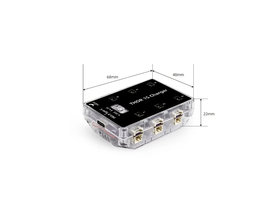 Charging board HGLRC Thor 1S V2 6-port