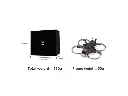 HGLRC 2-inch Talon frame for cinewhoop black