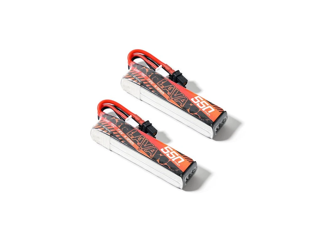 Battery BETAFPV LAVA LiHv 2S 7.6V 550mAh 75C (2PCS)