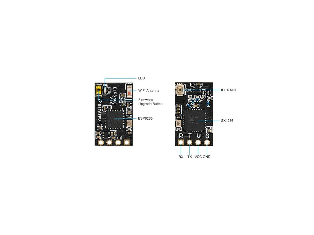 Receiver BETAFPV ELRS915 Nano 120mm