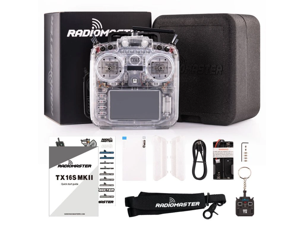 Controller RadioMaster TX16S MKII Transparent RGB Edition ELRS