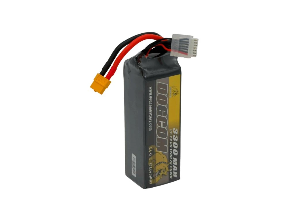 Battery DOGCOM 3300mAh 6S 120C 22.2V LiPo XT60