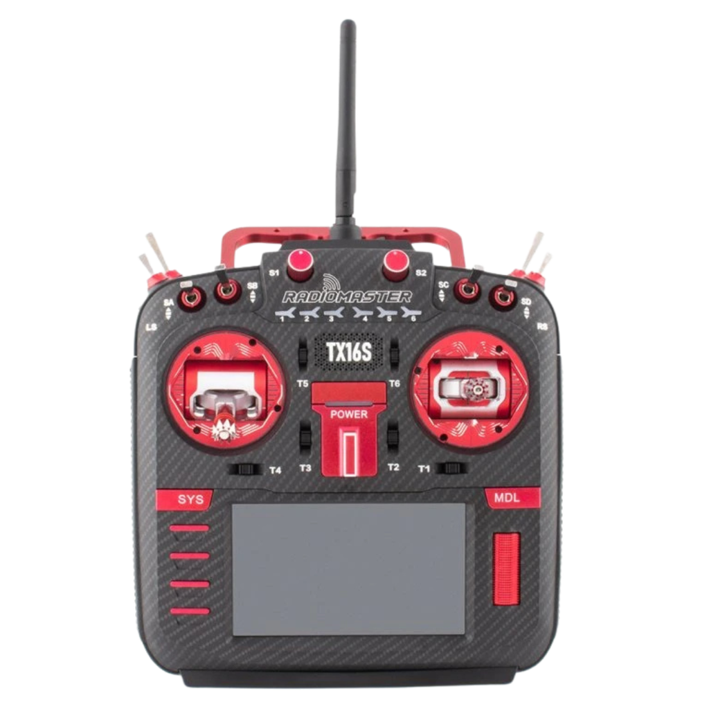 Controller RadioMaster TX16S MKII MAX AG01 Gimbal ELRS Red LBT