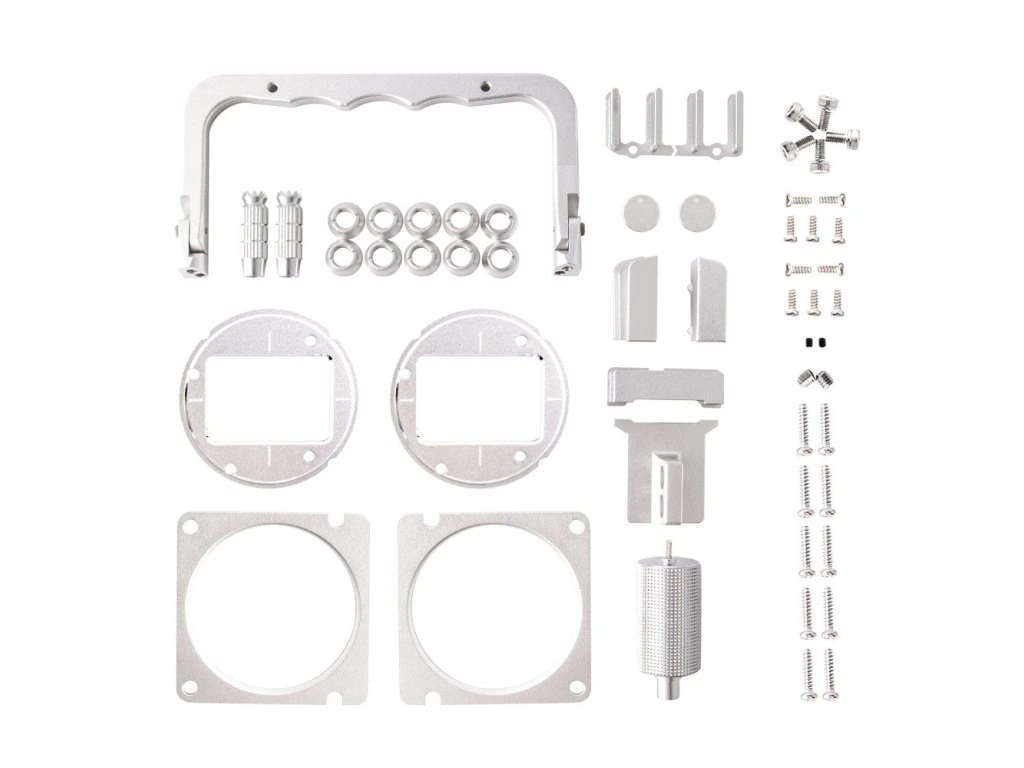 Upgrade Parts Set RadioMaster TX16s MKII CNC Silver