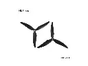 Propellers HQProp MacroQuad 8X6X3 Black (1CW+1CCW)