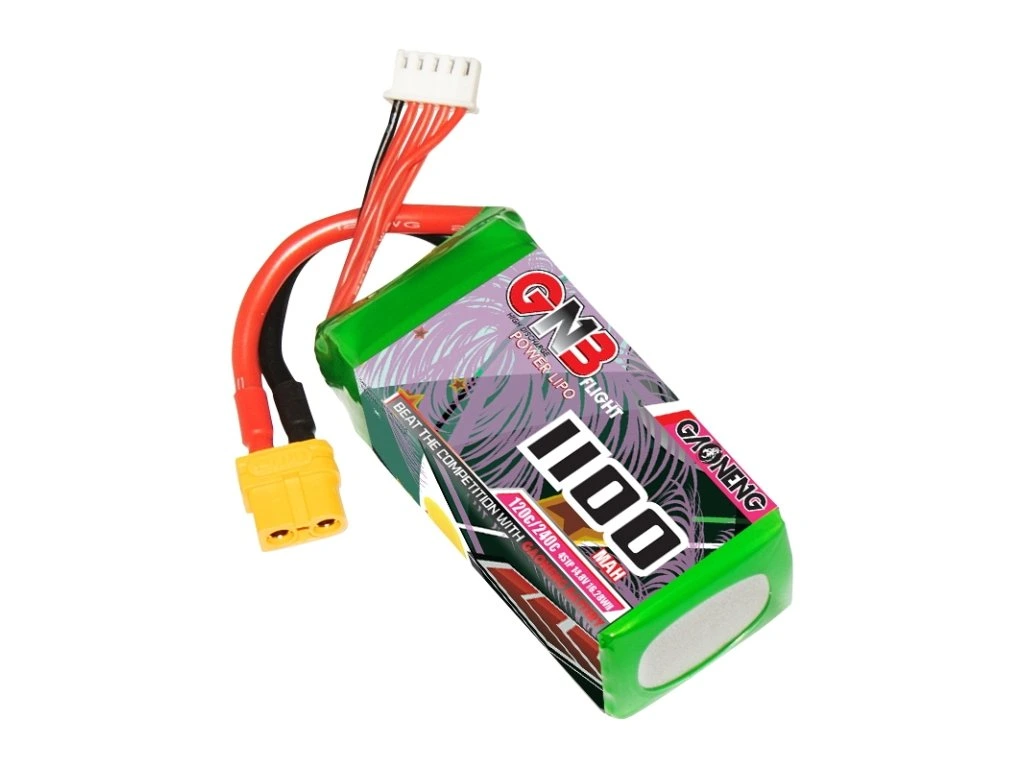 Battery GNB GAONENG LiPo 4S 14.8V 1100mAh 120C XT60