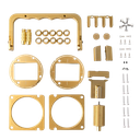 Upgrade Parts Set RadioMaster TX16s MKII CNC Gold
