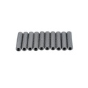 30mm x M3 Textured Standoffs (10pcs)-Dark grey