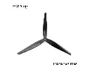 Propeller HQProp X-Class 13X9X3V2 3-blade 13" Black (1CCW+1CW)